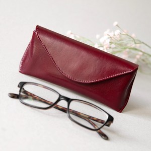 Étui de protection pour lunettes de soleil en cuir véritable de luxe, fait main et cousu à la main, vente en gros LGC-0028 - Product Image 2