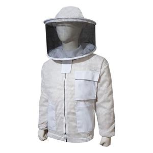 แจ็กเก็ตสำหรับเลี้ยงผึ้งที่ทนทานพร้อมผ้ากันต่อยและปรับขนาดได้เพื่อความสบายตลอดทั้งวัน - Product Image 1