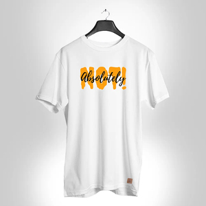<b>Men's</b> <b>Black</b> Short Sleeve T-<b>Shirt</b> You Skipper <b>Silk</b> Screen Printed O-Neck Casual Regular Fit 100% Cotton Jersey Knit Breathable - Product Image 3