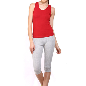 Débardeurs pour femmes en tricot avec impression de logo personnalisée de haute qualité - Coton léger/fibre de bambou, séchage rapide, respirant, personnalisé - Product Image 5