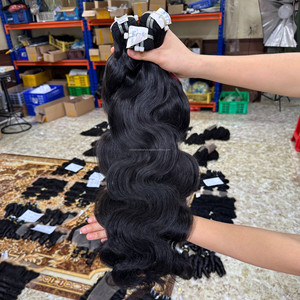Extensiones de Cabello Humano Virgen Vietnamita al por Mayor, Tejidas a Mano, para Rizado, Liso, Ondulado, Personalizadas, de Alta Calidad, Sin Caída - Product Image 5