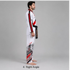 Uniforme de taekwondo premium que ofrece comodidad transpirable, sensación ligera y construcción duradera para un rendimiento a largo plazo. - Product Image 4