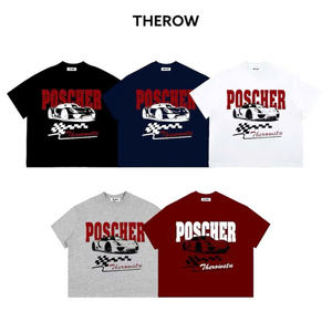 Camiseta de Algodón 100% con Estampado de Leopardo para Mujer, Marca Haody, Tejido de Punto, Logotipo Personalizado, Talla Grande, Transpirable, 220g, Cuello Redondo, Corte Regular - Product Image 2