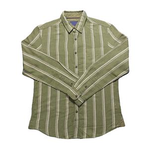 Camisas a cuadros informales con estilo de servicio OEM para hombre, camisas informales formales cómodas ajustadas suaves de diseño personalizado para hombre - Product Image 3