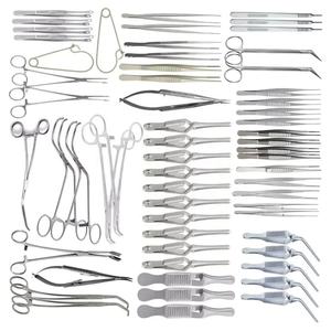 Ensemble d'instruments chirurgicaux pour interventions vasculaires majeures Ovexa, 62 pièces, manuel, en acier inoxydable, qualité personnalisée, stérilisation autoclavable - Product Image 1