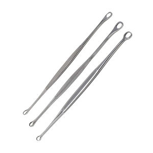 Curetas Ortopédicas Sims de Doble Punta, Afiladas y Rústicas, Instrumentos Quirúrgicos Manuales de Acero Inoxidable de Alta Calidad, Clase I Ortopédica - Product Image 1