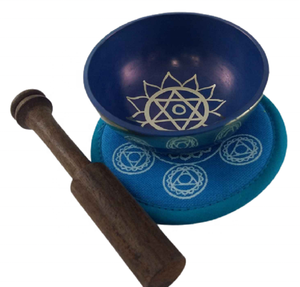 Cuenco tibetano de aluminio hecho a mano para cantar corazón Chakra Spritual Mantra cuenco para meditación y Yoga producto de llegada caliente - Product Image 1