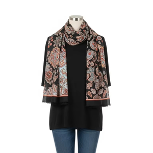 Bufandas de Nuevo Diseño, Bufanda Clásica de Cachemira de Color Sólido, Bufanda Gruesa con Borlas Largas, Bufanda de Moda para Otoño e Invierno - Product Image 1