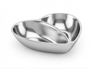Premium Aluminum <b>Heart</b> <b>Shape</b> Shining Polish Modern Luxuries Royal Serving <b>Bowl</b> Hot Sale Designer Octagonal <b>Shape</b> Serving <b>Bowl</b> - Product Image 2