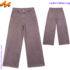 Pantalones Vaqueros Anchos de Cintura Alta para Mujer, Estampados, Holgados, Transpirables, Sostenibles, Hechos con Algodón BCI y Reciclado, para Invierno, a 8.99 - Product Image 3