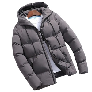 Chaqueta de Invierno Ligera para Hombre, con Capucha, Acolchada, Transpirable, de Lona, Embalaje Personalizado - Product Image 1