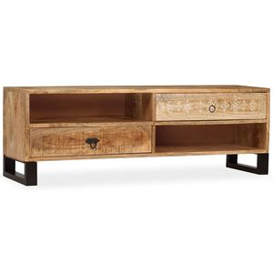 Supporto TV Mango in legno massello 47.2 \ "x11.8 \" x15.7 \ "-mobili durevoli ed eleganti - Product Image 1