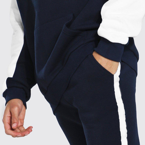 Trajes Deportivos Casuales para Hombre, Corte Ajustado, 100% Algodón, Ecológicos, Ropa de Invierno Ligera y Transpirable, MOQ Bajo - Product Image 3