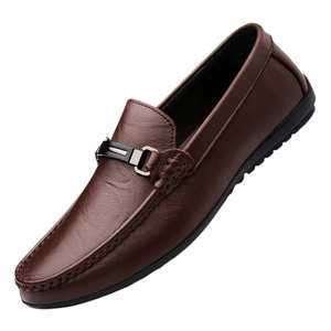 Mocasines de Cuero Genuino para Hombre, Clásicos, Sin Cordones, Casuales y Formales, Cómodos, Venta al Por Mayor, Proveedor OEM - Product Image 4