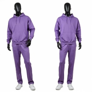 Fabricant de survêtements personnalisés avec logo de marque, vente en gros de survêtements pour hommes, ensemble pantalon de jogging et sweat à capuche, survêtement pour hommes 2025 - Product Image 2