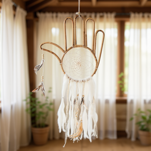 Attrape-rêves en bambou Hasta - Product Image 3