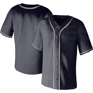 Gants personnalisables de la série Elite, maillot de baseball urbain à coupe courte, graphiques sublimés de haute qualité, coupe athlétique, couleurs mélangées - Product Image 5