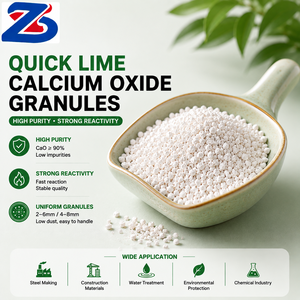 Granulés de chaux vive de haute pureté Oxyde de calcium pour l'industrie sidérurgique, le traitement de l'eau et les applications industrielles - Product Image 2