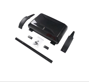 Caja de Almacenamiento Lateral de Fibra de Carbono Seca, Caja de Equipaje Lateral para <span class=keywords><strong>Land</strong></span> <span class=keywords><strong>Rover</strong></span> <span class=keywords><strong>Defender</strong></span> 90 110 <span class=keywords><strong>130</strong></span>, Accesorios de Decoración Exterior - Product Image 5