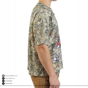 Camiseta Streetwear de Corte Cuadrado, 100% Algodón, Grueso, Oversize, con Logotipo Personalizado, Impresión DTG, Hombros Caídos, Unisex, Calidad Premium - Product Image 2