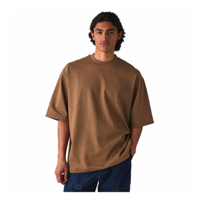 Heavy Weight 100% Cotton Solid Knitted Eco-Friendly Breathable Quick Dry O-Neck Digital Print Custom Logo Front Casual Oversized - Product Image 4