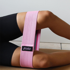 Bande de Résistance en Tissu Personnalisable avec Logo, Élastique Antidérapant Premium pour Fessiers, Fabricant de Bandes de Fitness pour la Salle de Sport - Product Image 6