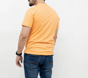เสื้อยืดผู้ชายคุณภาพสูงสั่งทำสีได้ ขนาดใหญ่พิเศษ ผ้าฝ้าย 100% คอกลม แขนสั้น สีพื้น ไม่ยับ ระบายอากาศ แห้งเร็ว - Product Image 3