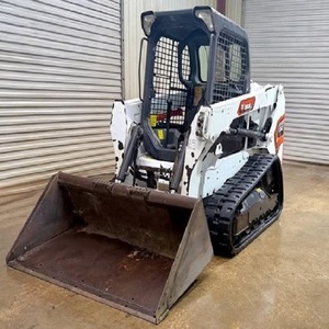 Chargeuse compacte sur chenilles Bobcat T550 avec moteur EPA, hydraulique à haut débit et attache rapide pour la vente à l'exportation - Product Image 5