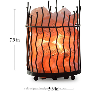 Lampe de sel de l'Himalaya décorative haut de gamme, lampe de sel de l'Himalaya lumineuse, lampe de sel de l'Himalaya naturelle pour la maison - Product Image 2
