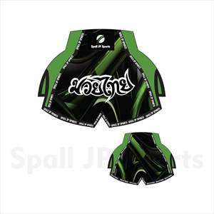 Shorts de Muay Thai personnalisés avec impression par sublimation, shorts de combat avec logo personnalisé, shorts de Muay Thai, shorts de kick-boxing - Product Image 3