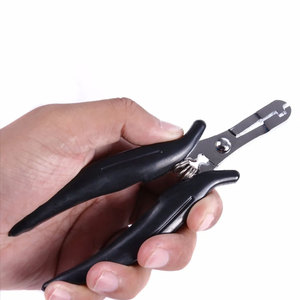 Pince professionnelle en métal de 4 mm en forme de U pour une application précise des micro-anneaux, outil essentiel pour les extensions de cheveux humains en salon - Product Image 2