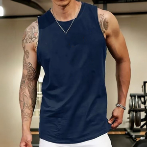 Fabricant OEM de débardeurs pour hommes, vêtements de sport, fournisseur d'articles en gros, usine, approvisionnement international, 100% coton, séchage rapide, respirant - Product Image 6