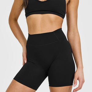 Legging court côtelé sans couture taille haute pour femme, imprimé floral, idéal pour le yoga, le sport et le fitness, taille élastique, collection été - Product Image 4