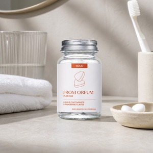 [DE OREUM] Surtido de Cuidado Bucal para Tiendas Especializadas, Pasta Dental Sólida con Sabor a Mandarina de Jeju para Compradores - Product Image 2