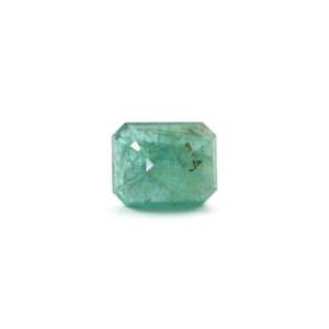 Natural Zambian Emerald 11.7 Carat Loose Gemstone Emerald Cut for Fine Jewelry - Product Image 2