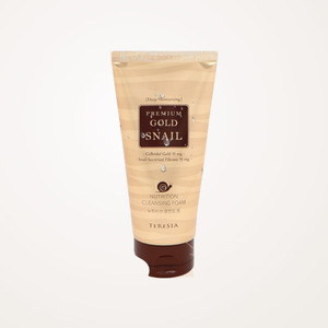 โฟมล้างหน้า Tereusia Premium Gold Snail Cleansing Foam ผลิตภัณฑ์ทำความสะอาดผิวหน้า โฟมล้างหน้าเกาหลี ผลิตภัณฑ์ทำความสะอาดผิวหน้าเกาหลี โฟมล้างหน้า - Product Image 1