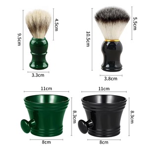 1 o 2 Piezas: Tazón Profesional para Afeitar la Barba para el Cuidado Masculino, Taza de Plástico para Espuma de Jabón con Asa para el Cuidado de la Barba del Hombre - Product Image 3