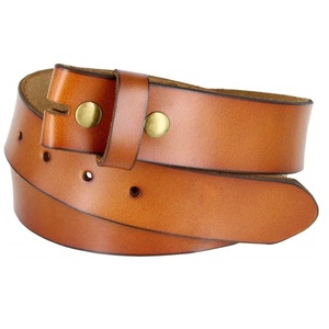 Cinturones de cuero natural polaco, estilo formal, hebilla de latón de lujo, cinturón de cuero genuino para accesorios de hombre, hecho en India. - Product Image 1