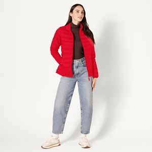 Private Label Women's Winter Puffer Jacket Custom <b>Bubble</b> <b>Coat</b> with Hood Premium Warm Outerwear Wholesale Manufacturer - Product Image 3