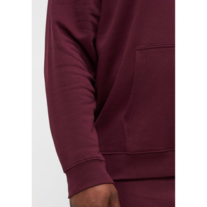 ชุดวอร์มพรีเมียมสำหรับผู้ชาย เสื้อฮู้ดดี้ผ้าฟลีซหนา 480 GSM ผ้าฝ้ายผสมโพลีเอสเตอร์ ชุดออกกำลังกายอุ่นสบาย เสื้อพูลโอเวอร์ กางเกงจ็อกเกอร์ - Product Image 3