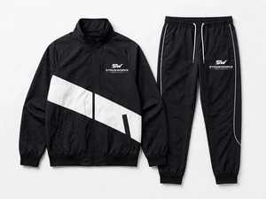 Conjunto Deportivo Ligero de Verano para Hombre, Chaqueta Cortavientos de Secado Rápido, Pantalones Jogger, Cuello Alto, Logotipo Personalizado, para Gimnasio - Product Image 1
