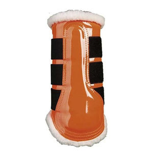 Bottes de dressage pour chevaux de sport de luxe, haute qualité, personnalisables en matière et taille, doublure en fourrure, protection VALNERO - Product Image 3