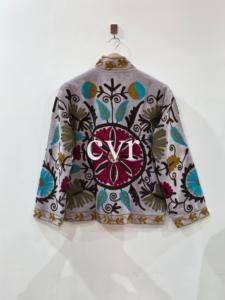 Handmade Velvet Women's Luxury Coat Hand Embroidered Uzbek Outerwear Suzani Eco-Friendly Suzani Velvet Winter <b>Boho</b> for Party We - Product Image 3