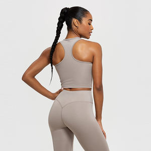 Débardeurs de sport pour femmes, vente en gros, prix d'usine, haute qualité, 100% coton, séchage rapide, respirant - Product Image 3