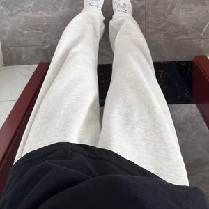Pantalones Deportivos Personalizados para Mujer, Estilo Urbano, Tejido Grueso, Transpirables, con Ribetes, OEM, ODM, Venta al Por Mayor, Logotipo Personalizado - Product Image 4