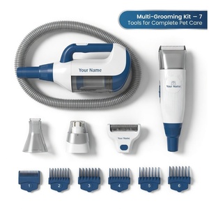 Kit de Toilettage Professionnel 7-en-1 pour Chiens DGV-P2Pro-B – Tondeuse à Poils pour Animaux à Faible Bruit avec Aspiration – Options OEM/ODM – Vente en Gros - Product Image 2