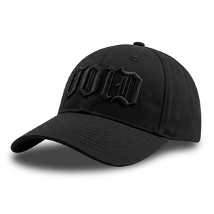 Gorra de béisbol de mezclilla desgastada, gorra de algodón personalizada, bordado retro con parche circular, visera curva lavada, gorra de papá sin estructura - Product Image 2
