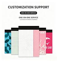 Enveloppes en polyéthylène compostables personnalisées en usine, logo personnalisé, sacs d'expédition étanches à fermeture autocollante pour les marques durables