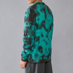 Sudadera con Capucha Estampada de Invierno para Hombre, de Alta Calidad, Transpirable, 100% Algodón, Tie Dye, OEM ODM, Teñido Liso, Venta al Por Mayor - Product Image 4