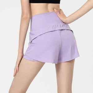 Shorts Deportivos para Mujer, Tejido Ligero de Alta Elasticidad, Resistente al Agua, Material Flexible Personalizado - Product Image 5